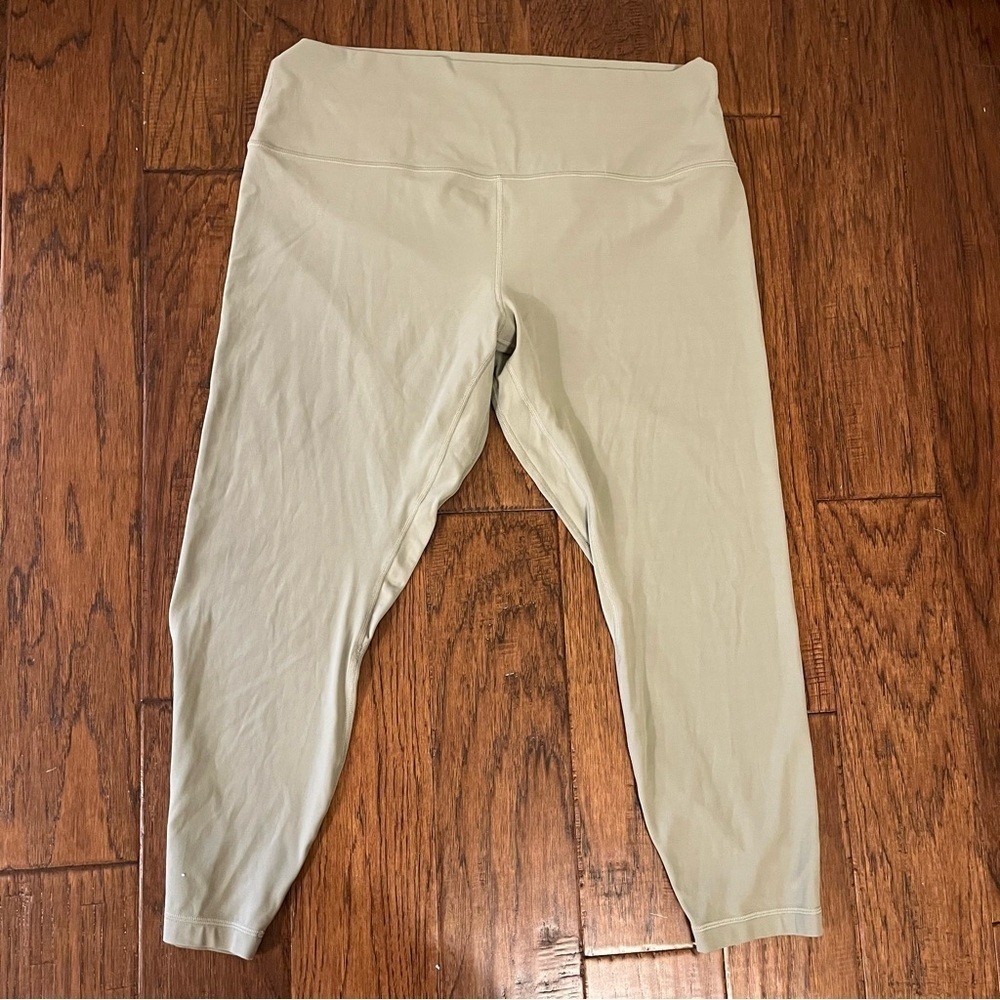 Lululemon Align 25 in. Leggings Soft Sage Color Size Women's 18